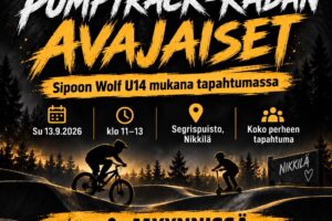 Wolf U14 mukana Nikkilän pumptrack-radan avajaisissa